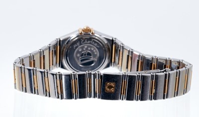 Lot 601 - Ladies Omega Constellation watch, with box and papers