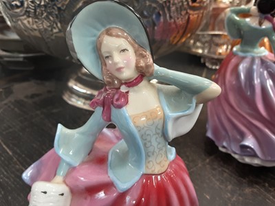 Lot 158 - Collection of ten Royal Doulton figurines