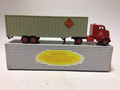 Lot 2002 - Dinky Supertoys tractor-trailer Mclean No. 948 boxed