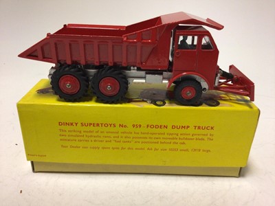 Lot 2014 - Dinky Supertoys Foden dump truck No.959 boxed