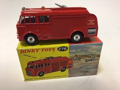 Lot 2031 - Dinky airport fire tender with flashing light No. 276 boxed