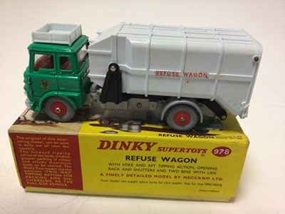 Lot 2035 - Dinky Supertoy refuse wagon No. 978 boxed