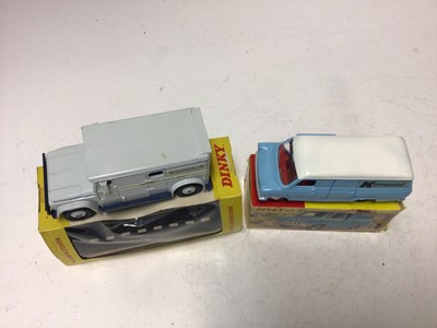 Lot 2214 - Dinky Brinks Armoured Car No 275, Ford Transit Van No 407, both boxed (2)