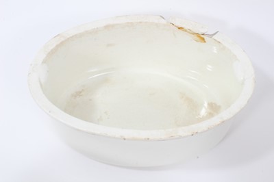 Lot 36 - Victorian Wedgwood game dish with liner