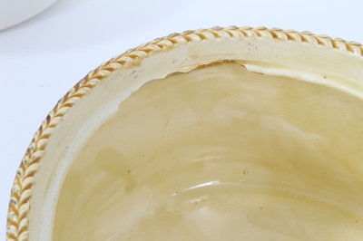 Lot 36 - Victorian Wedgwood game dish with liner