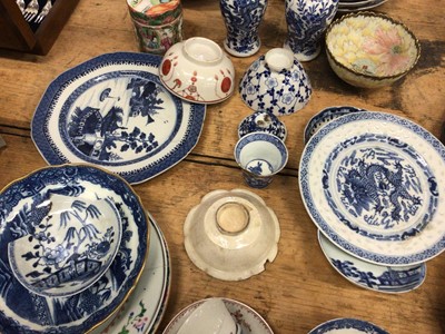Lot 13 - Quantity of oriental ceramics