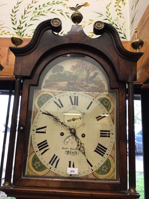 Lot 978 - George III Scottish longcase clock by Robert MacNab, Perth.
